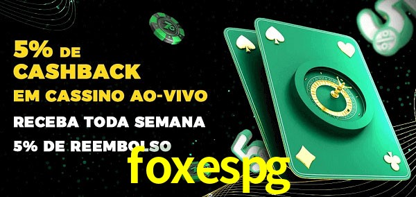 Promoções do cassino ao Vivo foxespg